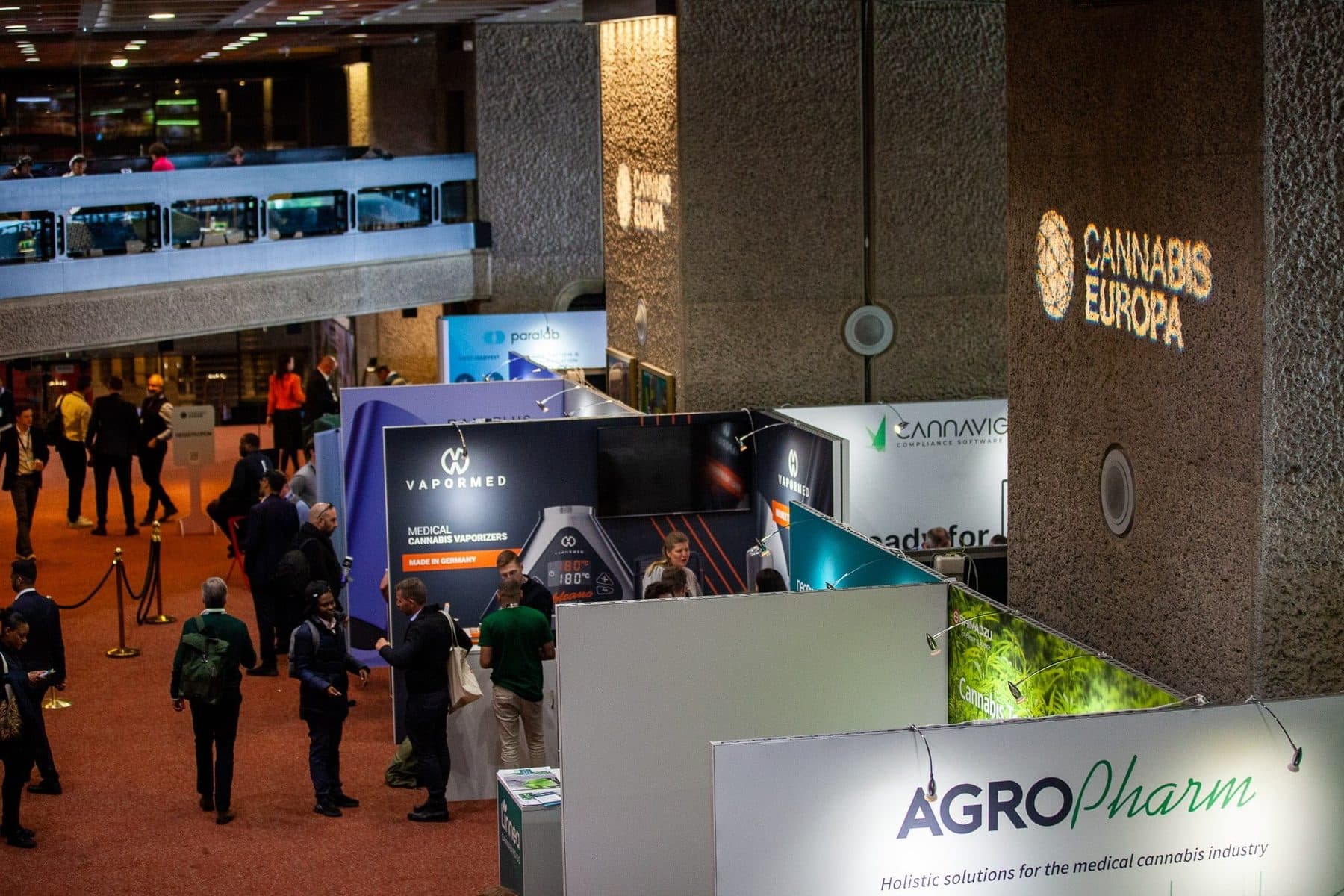 The exhibition hall at Cannabis Europa London 2025